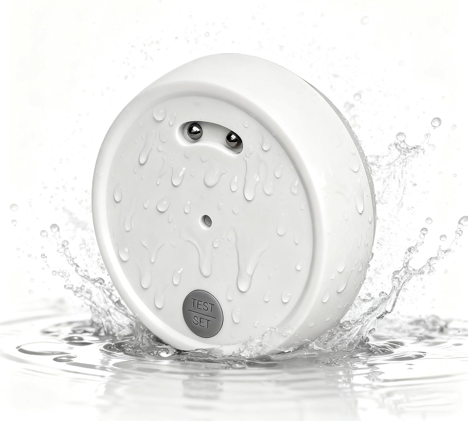 eMylo Water Leak Detectors for Home, Water Leak Sensor Alarm with Sensitive Leak and Drip Alert, IP66 Waterproof, Flood Monitor Detector for Home Basement Sink Kitchen Bathroom Laundry