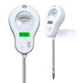 Soil Moisture Meter, 6-in-1 Soil pH Meter, Measures Temperature, Humidity, Light Intensity, nutrients, pH, and Ambient Humidity. Suitable for Horticulture, lawns, and Agriculture