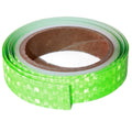 Green Reflective Tape Outdoor Waterproof 1 inch, High Visibility Warning Industrial Marking Tape, Safety Stickers (15 feet)