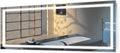 Krugg | Large 72 Inch X 30 Inch LED Bathroom Mirror | Lighted Vanity Mirror Includes Dimmer & Defogger | Wall Mount Vertical or Horizontal Installation