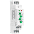 Asymmetric Cycle Timer Relay 2SPDT 10A Long or Short Period Repeat Cycle Tntermittent Timer Electronic Relay in Din Rail Wide Voltage Range AC DC 24V to 240V