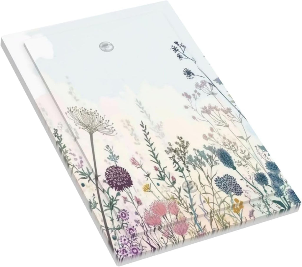 Colorful Wildflower Watercolor Dandelion Floral Light Switch Cover Plate 1 Gang No Device Blank Electrical Wall Plates Faceplate Decorative Switch Plate For Cabin Home Decor