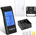 Universal Smart Fireplace Remote Control, Fit for skytech 1001 3301 5301 5320 Smart-BATT,superior TSRC,acumen RCK,Touch Screen-Timer Control-Thermostat Control-Child Protection,Control Millivolt Valve