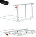 ELENKER Bed Safety Rail, Folding Bed Assist Handle Adjustable Medical Hospital Assistive Devices Bed Railing for Elderly Seniors Adults,28.5"x16.3"