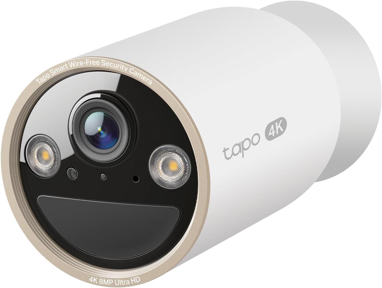 Tapo 4K Ultra HD Outdoor Battery Security Camera – Up to 200 Day Battery, Free Person/Vehicle Detection, Starlight Color Night Vision, Works w/Alexa and Google Assistant, MagCam 4K