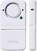 SABRE Wireless Home Security Door Window Burglar Alarm with LOUD 120 dB Siren, DIY EASY to Install, White