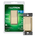 Lutron Sunnata Touch Dimmer Light Switch, LED+ Advanced Technology for LED and Incandescent, 3 Way/Multi Location, STCL-153M-IV, Ivory