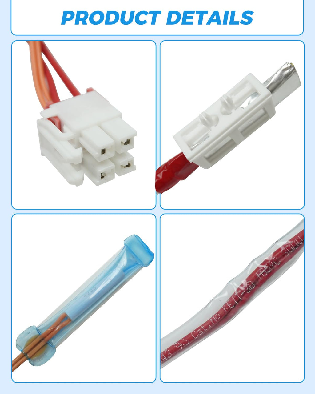 ACM73919214 Refrigerator Freezer Temperature Sensor Fit for LG Fit for Kenmore Refrige Defrost Controller Assembly Replace 6615JB2005S ACM73919202 AP6004251 PS11732655 EAP11732655 4322974