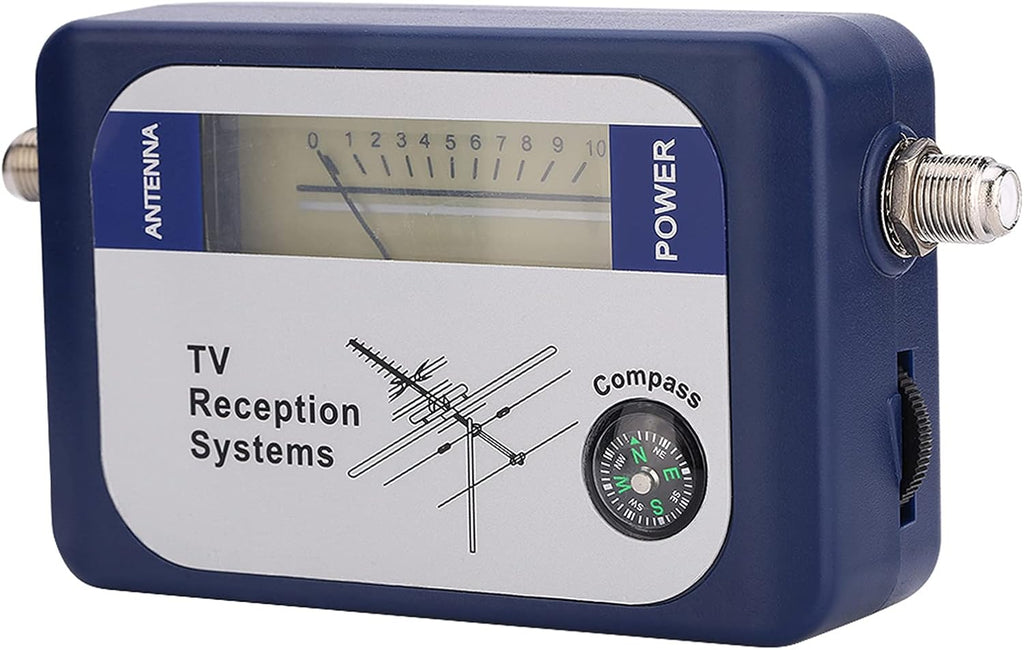 ZJchao TV Antenna Signal Strength Meter, Antenna Signal Meter Satellite Finder Strength, Mini Finder Digital Aerial Terrestrial TV