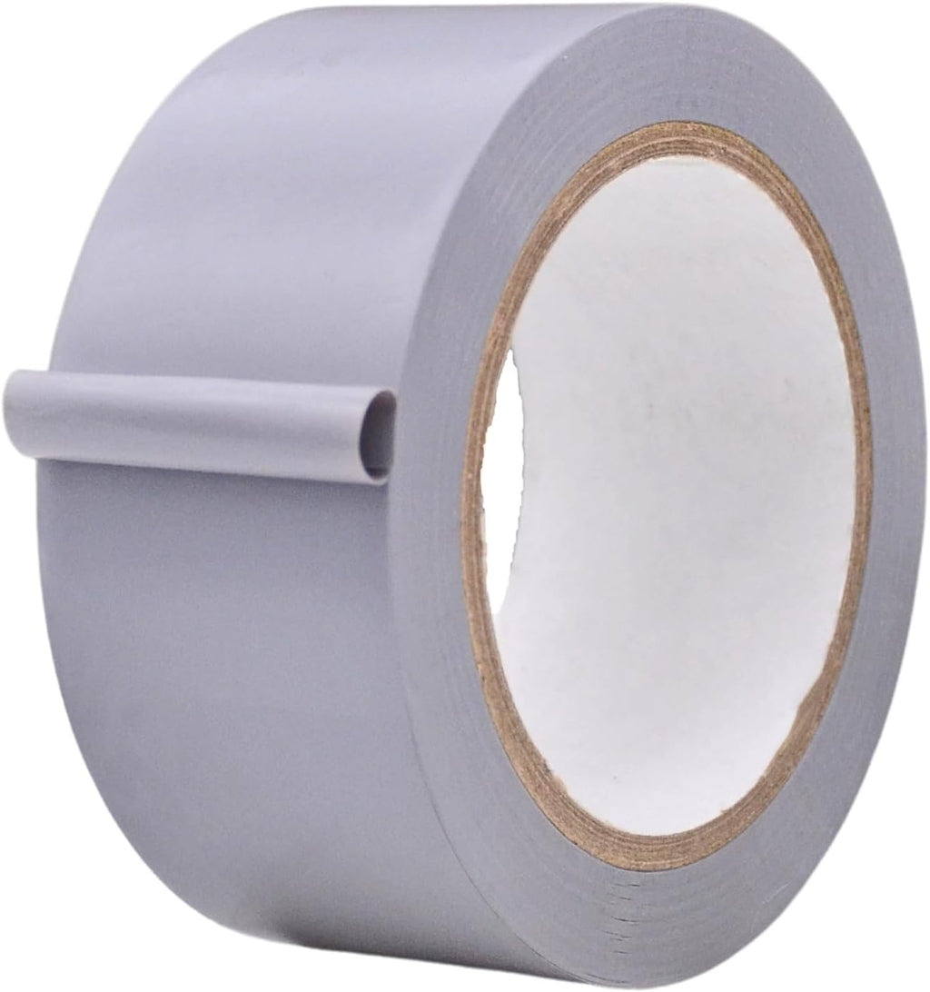 MAT Vinyl Marking Tape Gray - 2 inch x 36 yds. for Safety Floor Marking (School Gym, Restaurants, Warehouse), Dance Floor Splicing, Pinstriping Cars & Boats