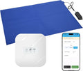 Briidea Wi-Fi Bed Alarm & Fall Prevention System for Elderly, Wireless 20''×28'' Bed Pad with Instant App Alerts, 300ft Coverage, Ideal for Home Care