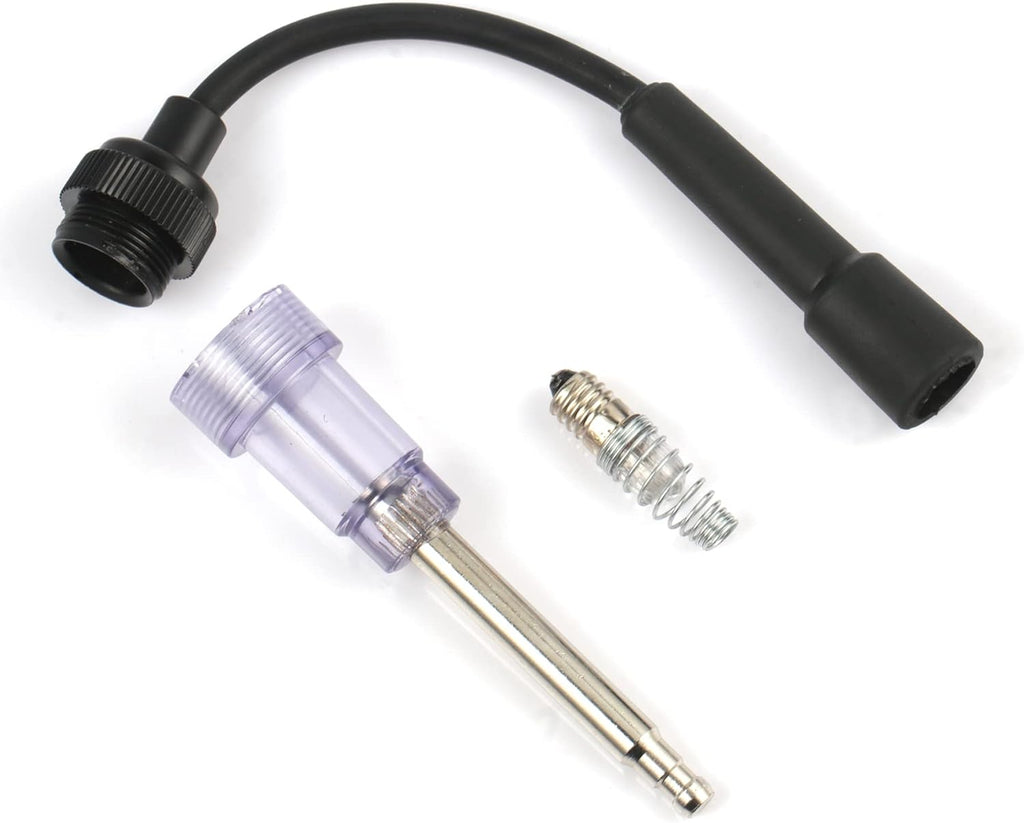 SINGARO 2PCS Inline Spark Plug Tester, Plug-in Engine Ignition Tester, Car Exterior Accessories, Automobile, Lawn Mower,Engine Verification-Armature Diagnostic Test Tool