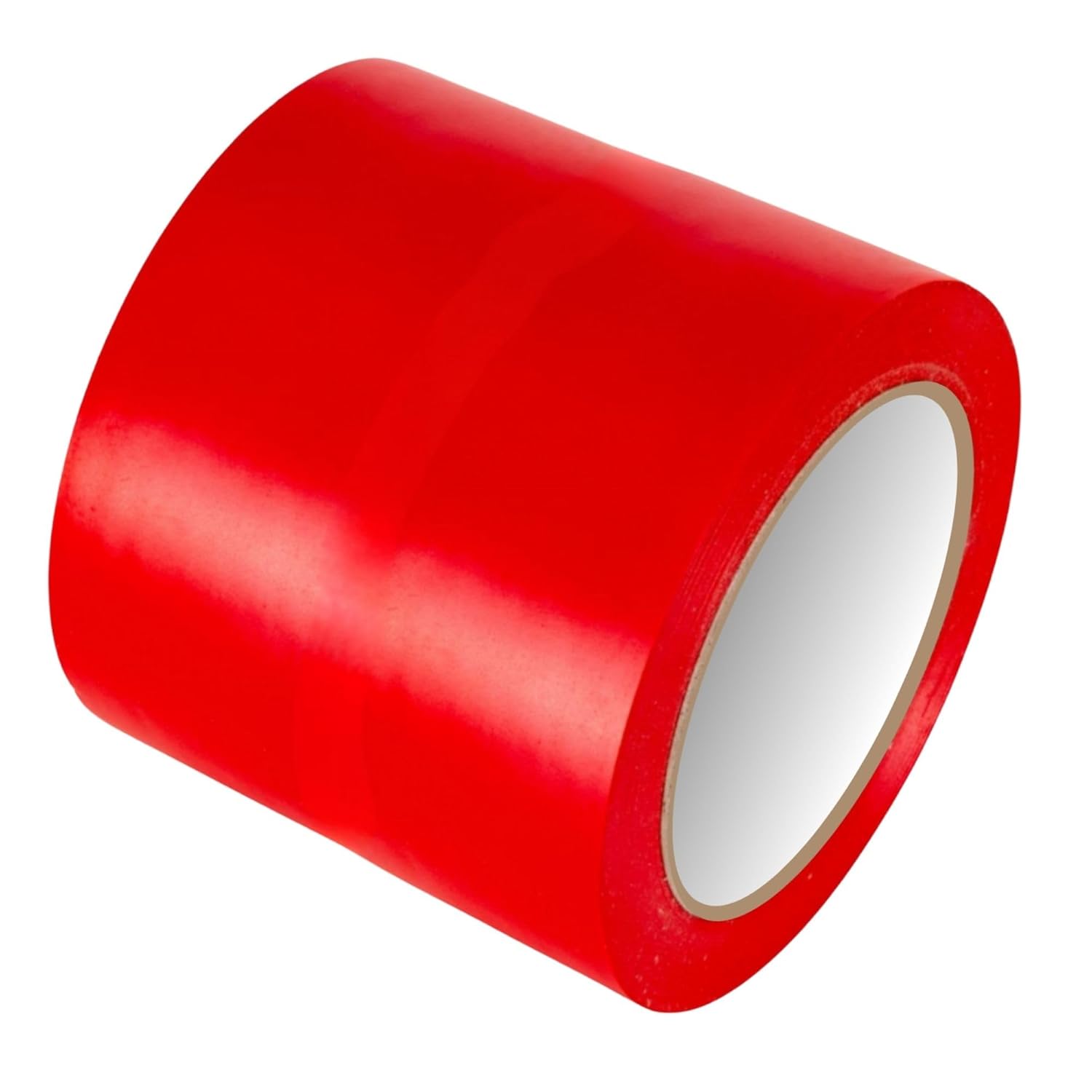 GTSE 4 inch x 108 ft Red PVC Vinyl Floor Tape, Safety Marking Tape, 6 mil Thick, Suitable for Dance Floors, Gyms, Warehouses, Sports Facilities