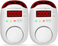 2 Packs Gas & Carbon Monoxide Detectors - Plug in Carbon Monoxide Detector & Propane, Natural Gas Detector, CO Monitor Alarm & Explosive Gas Detector Alarm for Home,RV