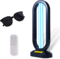 UV Light Sanitizer with Ozone,UVC Disinfection Lamp with Remote Control,Ultraviolet Light Sanitizer for Whole Home,Room & Kitchen,UV Sterilizer15/30/45/60 Minutes Timer