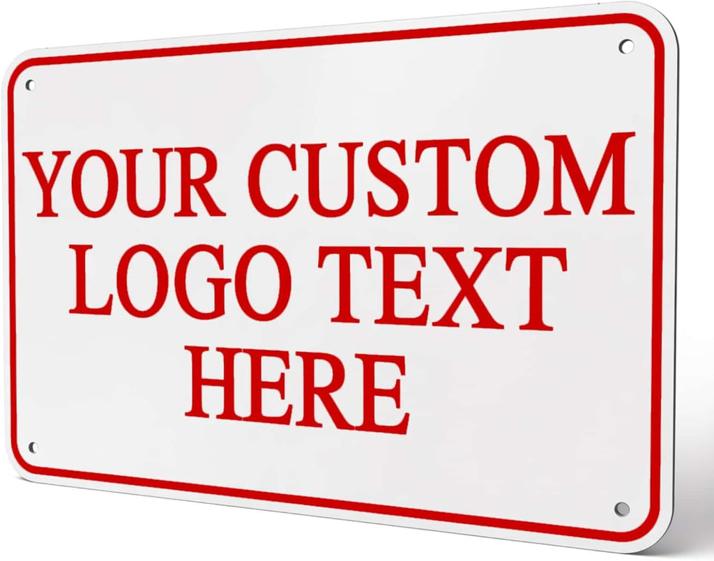 Custom Metal Sign 20x15 Inches – Personalized Sign for Outdoor, Rust-Free .040 Aluminum