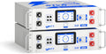 Wattcycle 48V 100Ah LiFePO4 Lithium Battery 100A BMS 2 Pack, 3U Server Rack Battery 5120Wh, with LCD Touchscreen & Bluetooth, 6000+ Cycles Perfect for Home Storage, Solar, RV, Off-Grid, UPS Backup