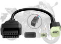 OBD2 Adapter Cable Fits for Honda Motorcycles, 4Pin to 16Pin OBD2 Diagnostic Adapter Cable Works with All OBDII Scanner