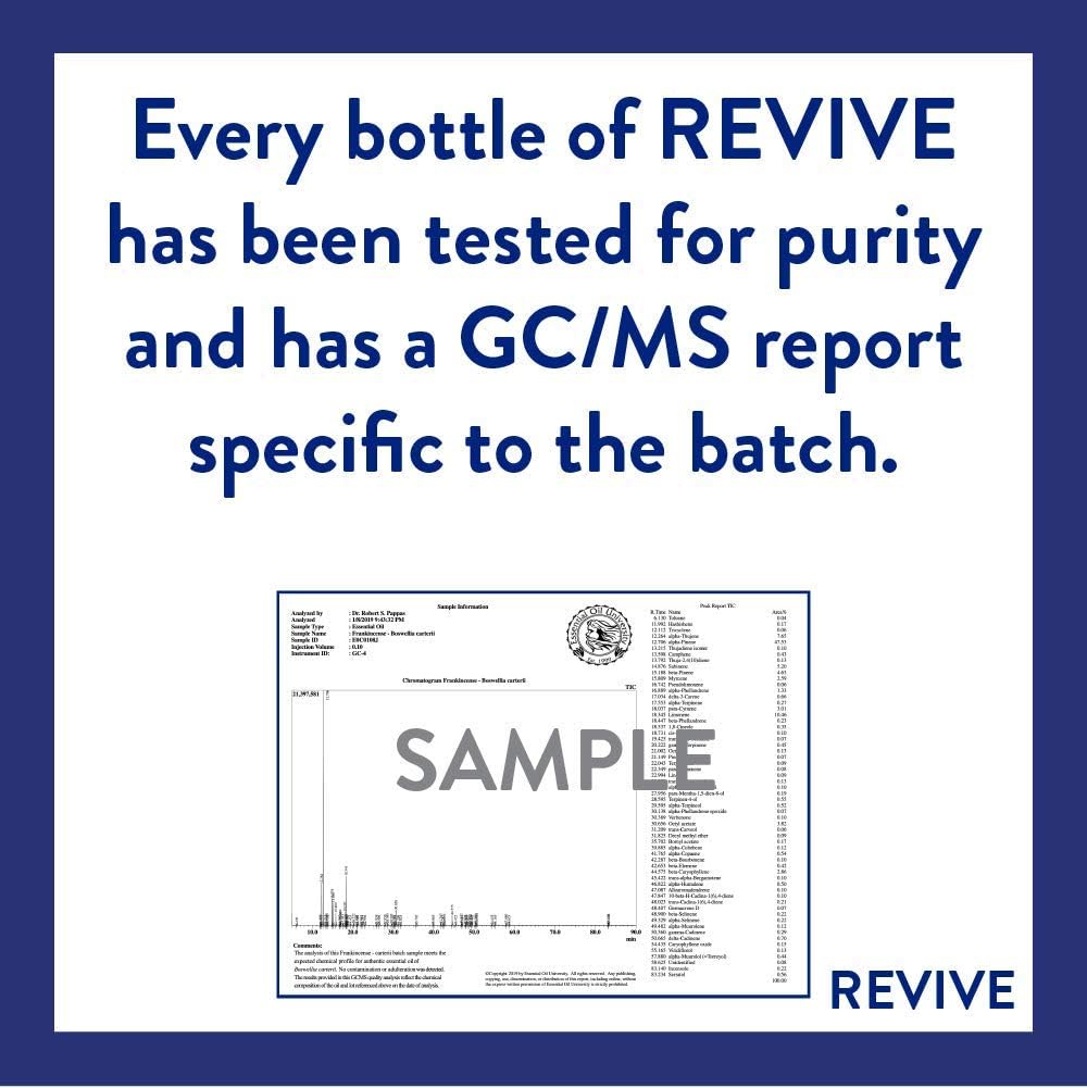 Stress Easy Essential Oil Blend 30mL by REVIVE Essential Oils - REVIVEEO - 100% Pure Therapeutic Grade, for Diffuser, Humidifier, Massage, Aromatherapy, Skin & Hair Care
