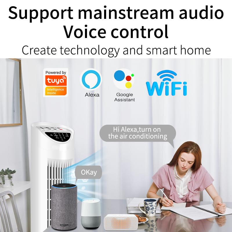 Compact Smart Plug, Works with Alexa & Google Assistant, Smart Life App & Voice Control, Energy Monitoring, Timer Scheduling, No Hub Required, App Remote Control, 2.4 GHz WiFi Outlet, 4-Pack