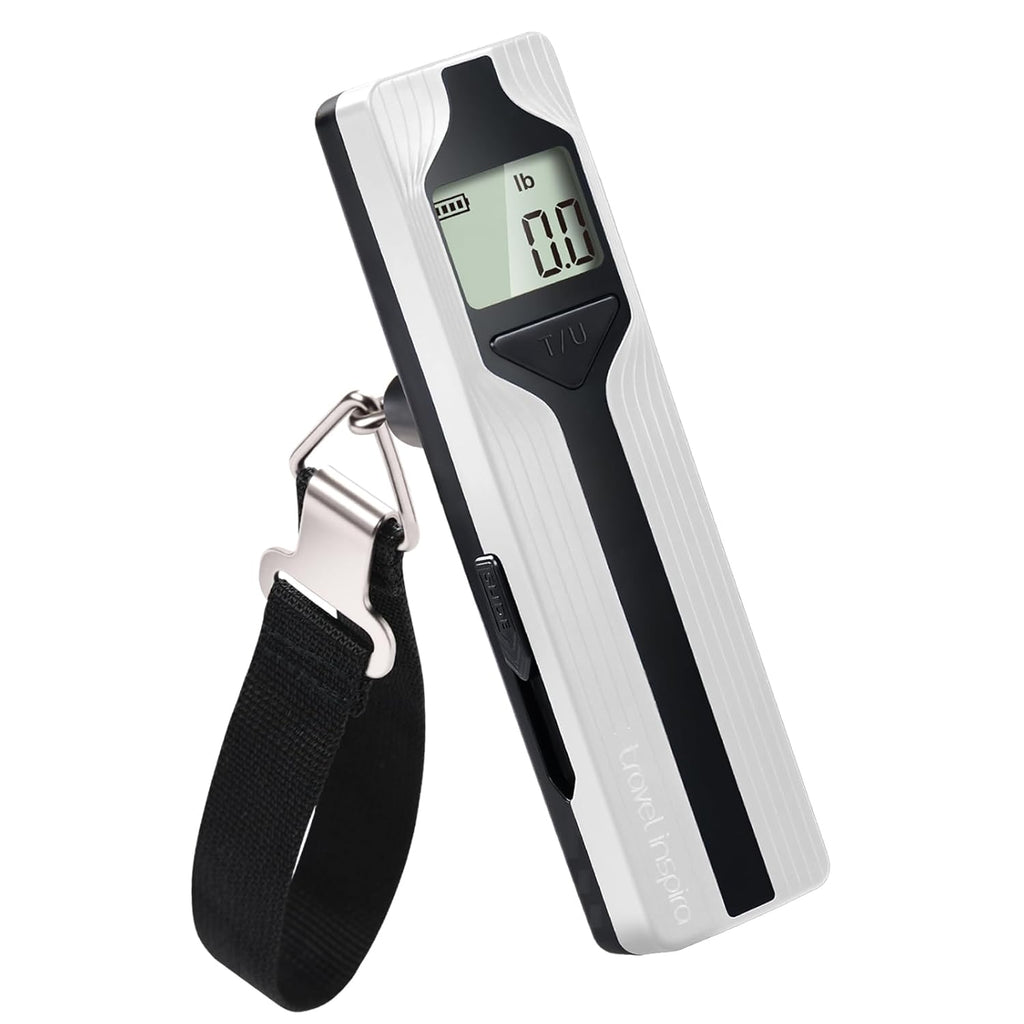 Battery-Free Luggage Scale, Travel Essentials, Portable Handheld Suitcase Weight Scale for for Travel Accessories, 110lbs/50kg