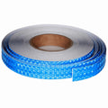 Blue Reflective Tape 1 inch Wide, Outdoor Waterproof High Visibility Warning Industrial Marking Tape, Safety Stickers (168 feet)