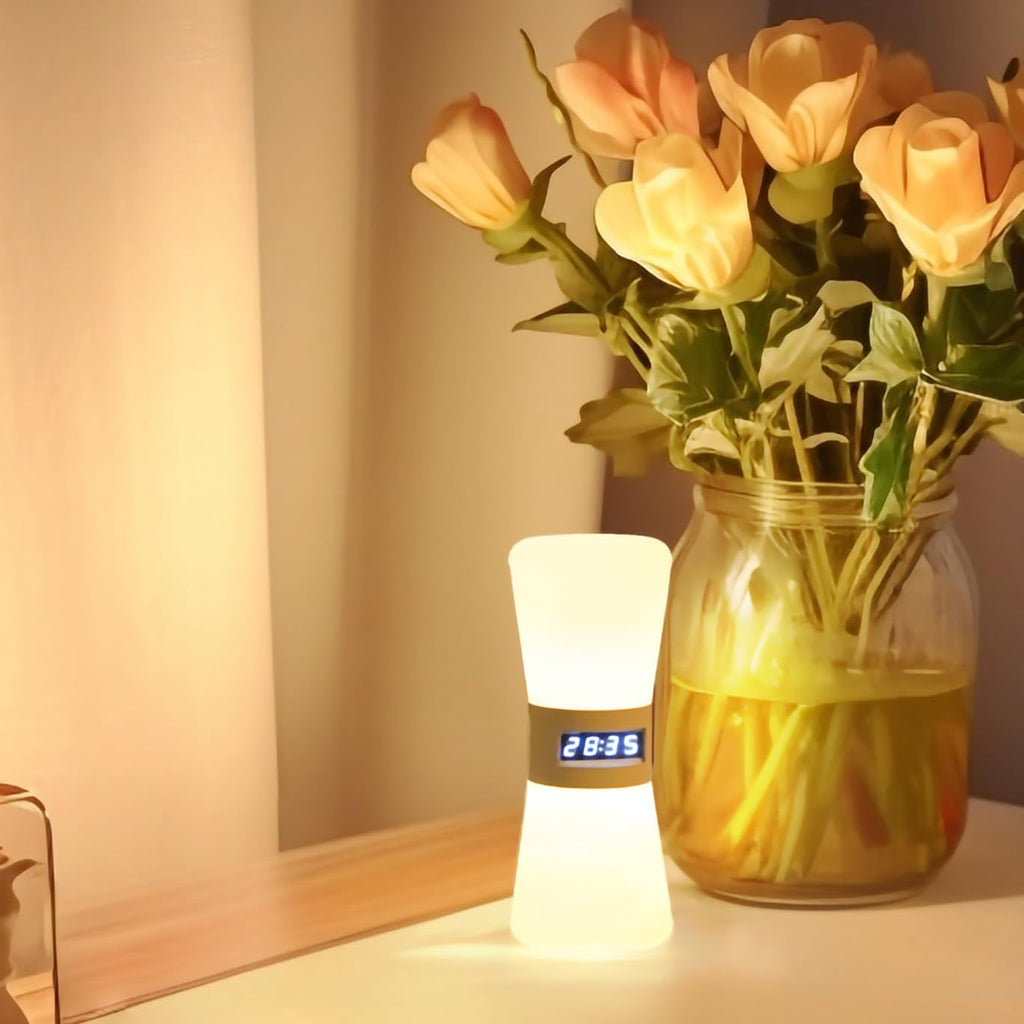 Electronic Hourglass LED Timer, Visual Countdown Clock with Flowing Light, Digital Sand Timer for Kids, Focus Training, Pomodoro, ADHD Support Timer