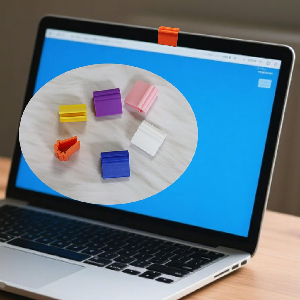 PIAOLGYI Webcam Cover for Laptop,Colourful and Fun Laptop/Tablet Accessories,Protect Your Visual Privacy(6 Pack)