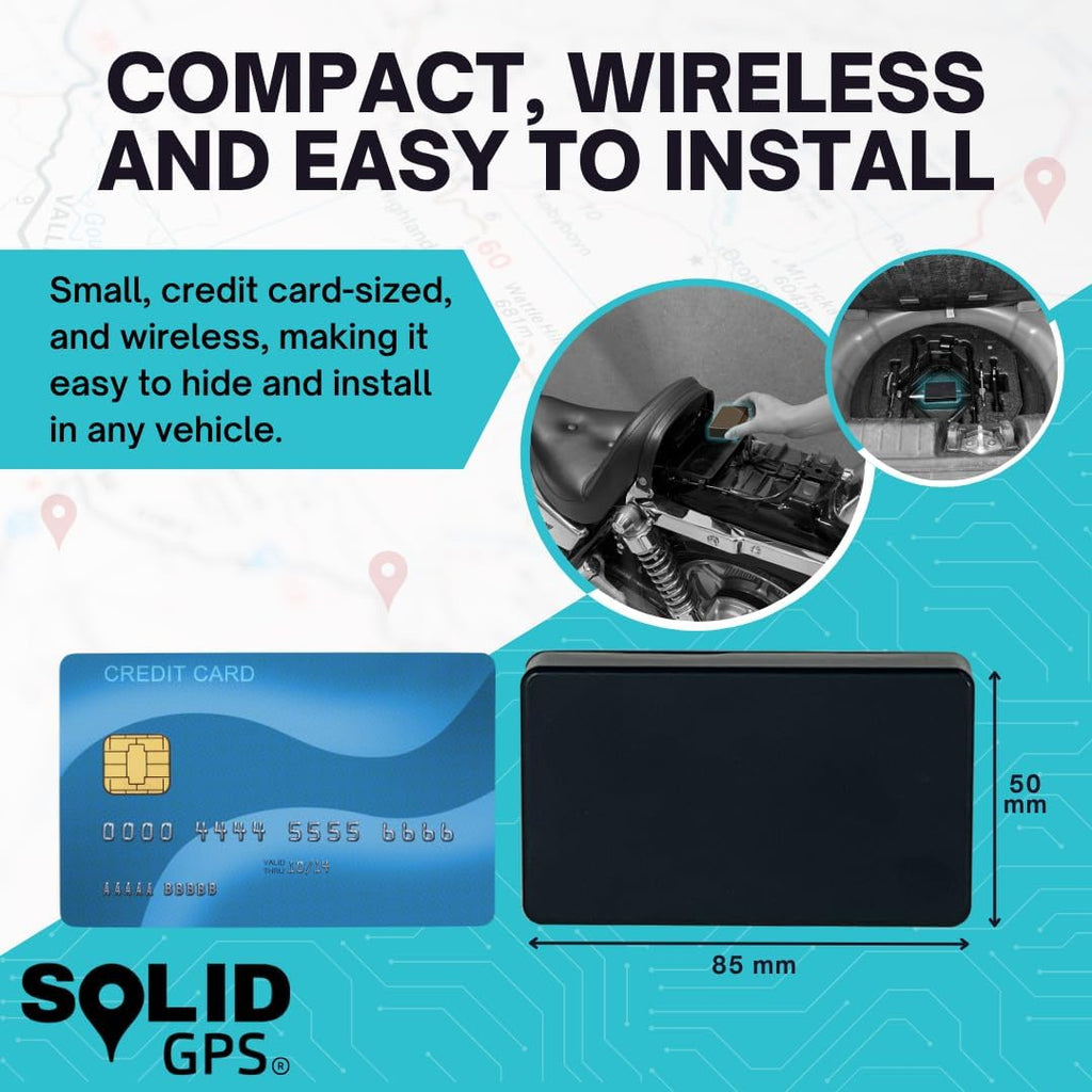 Tracker – Real-Time 4G Vehicle Tracker with App Alerts, Geofencing & Long Battery Options – No Wiring, Australian Support (3-Month Battery Life)