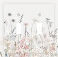Floral Watercolor Wildflower Dandelion Plant Decorative Switch Plates 2 Gang Double Toggle Outlet Light Switch Cover Wall Plate Electrical Faceplate for Farmhouse Bed Room Decor