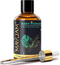 MAYJAM 100ML/3.38FL.OZ Baby Powder Fragrance Oils with Glass Dropper, Essential Oils for Diffusers for Home, Long Lasting Scented Oils for Diffusers Soap Candle Making