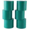 Lichamp 6 Rolls Vinyl Tape, Premium Safety Marking and Traffic Floor Marking Tape, Bundling, Social Distancing, 4 Inch x 36 Yards per Roll, 216 Total Yards, Green