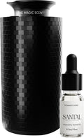 The Magic Scent Mini USB Car Diffuser - Waterless Scent Machine for Home & On-The-Go - Intensity Control & Timer - Waterless Oil Diffuser - Rechargeable Car Air Freshener Diffuser up to 400 sq. ft.