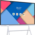 75 Inch 4K Smart Board - Google EDLA-Certified Interactive Whiteboard, Android 14, 50-Point Touch, Wireless Casting - Digital Whiteboard for Classrooms & Hybrid Offices (Board Only)