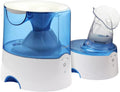 Crane EE-5202 Inhaler & Warm Mist Humidifier, 0.5 Gallon, Blue & White