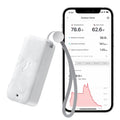SwitchBot IP65 Indoor Outdoor Hygrometer Thermometer Wireless, 394ft Bluetooth Range, Refrigerator Thermometer, Dewpoint/VPD/Absolute Humidity Sensor, Free Data Storage Export, 2 Years Battery Life