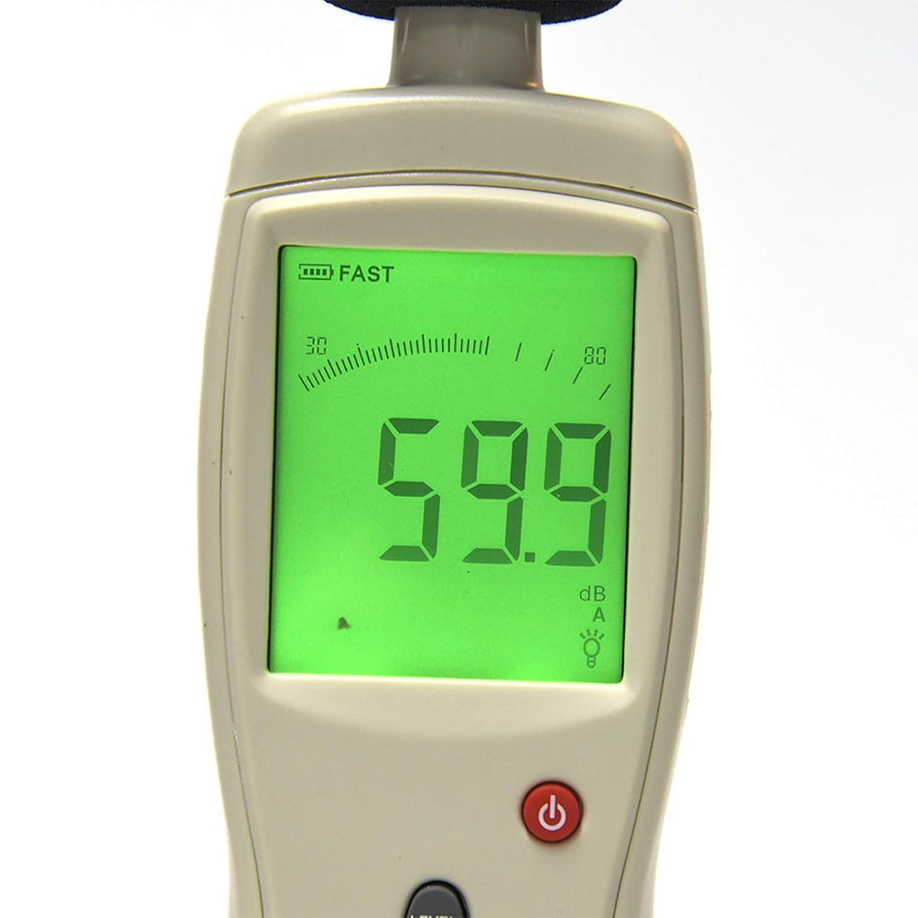 KIMISS Smart Sensor As824 Digital Sound Level Meter Intated Noise Measurement Tester with A C Weigng 30 130Dba Range