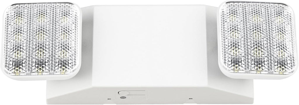 Sunco LED Emergency Lights, Commercial Lighting for Business, Power Outages, Offices, with Backup Battery (90 Minutes), Wall Mount, Hard Wired, 120-277V, Fire Resistant (94V-0) UL.