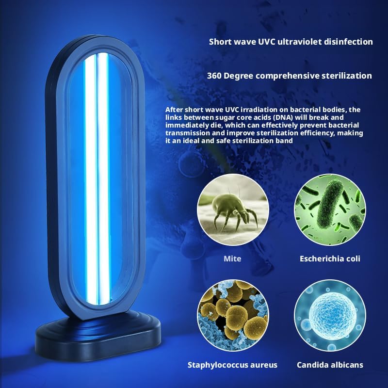 UV Light Sanitizer with Ozone,Ultraviolet Light Sanitizer for Room,Home Disinfection Device,15/30/60 Minutes Timer