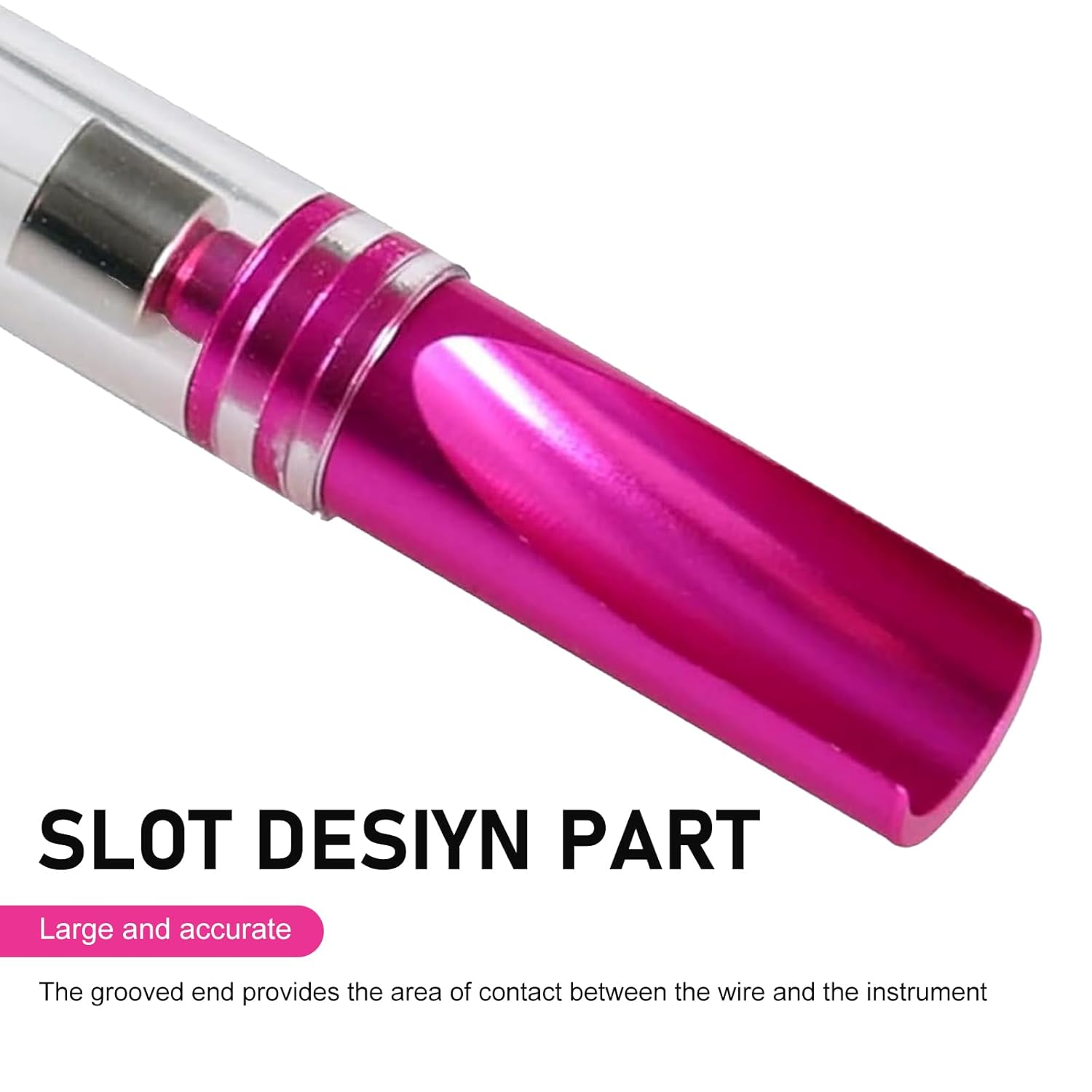 Spark Ignition Tester Pen, Non-disassembly Testing Spark Plug Tester with Wider Slotted End, Faults Diagnostic Tool with Portable Pen Clip, Universal Wires Coil Detection Tool (Transparent)