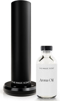 The Magic Scent Bluetooth Tower Diffuser Home & Office - Smart Ultra-Quiet for Home & Hotel - Waterless Cold-Air Programmable Professional Diffuser Machine - Essential Aroma Oil Included