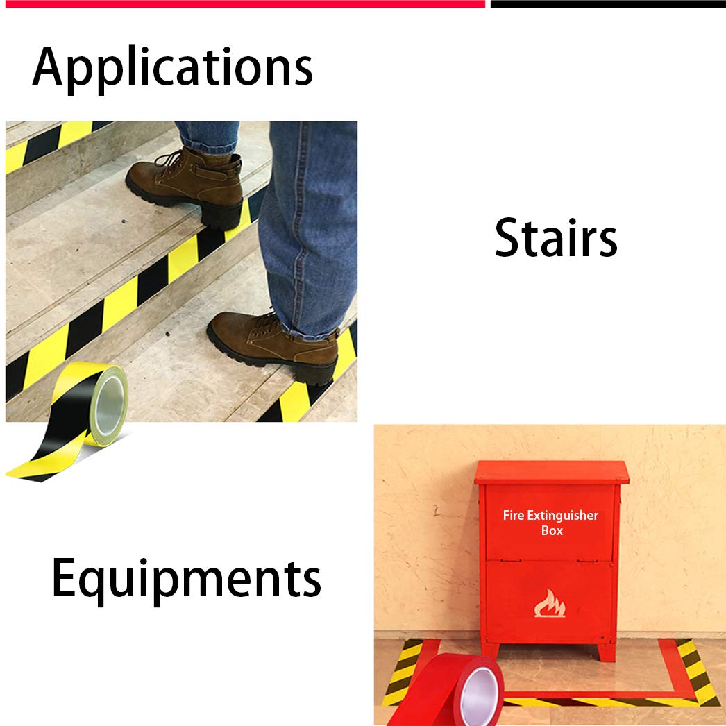 APT, Multi Color Marking Tape, Premium Safety Marking and Dance Floor Splicing Tape, 6 mil Thick (Orange, 1 Roll)