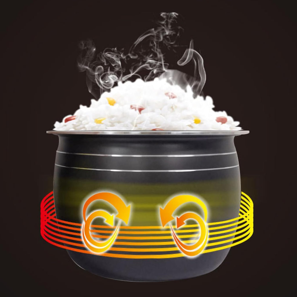 Rice Cooker, Household Small Mini 5L Portable Non-Stick Travel Smart Control Multifunctional Cooker