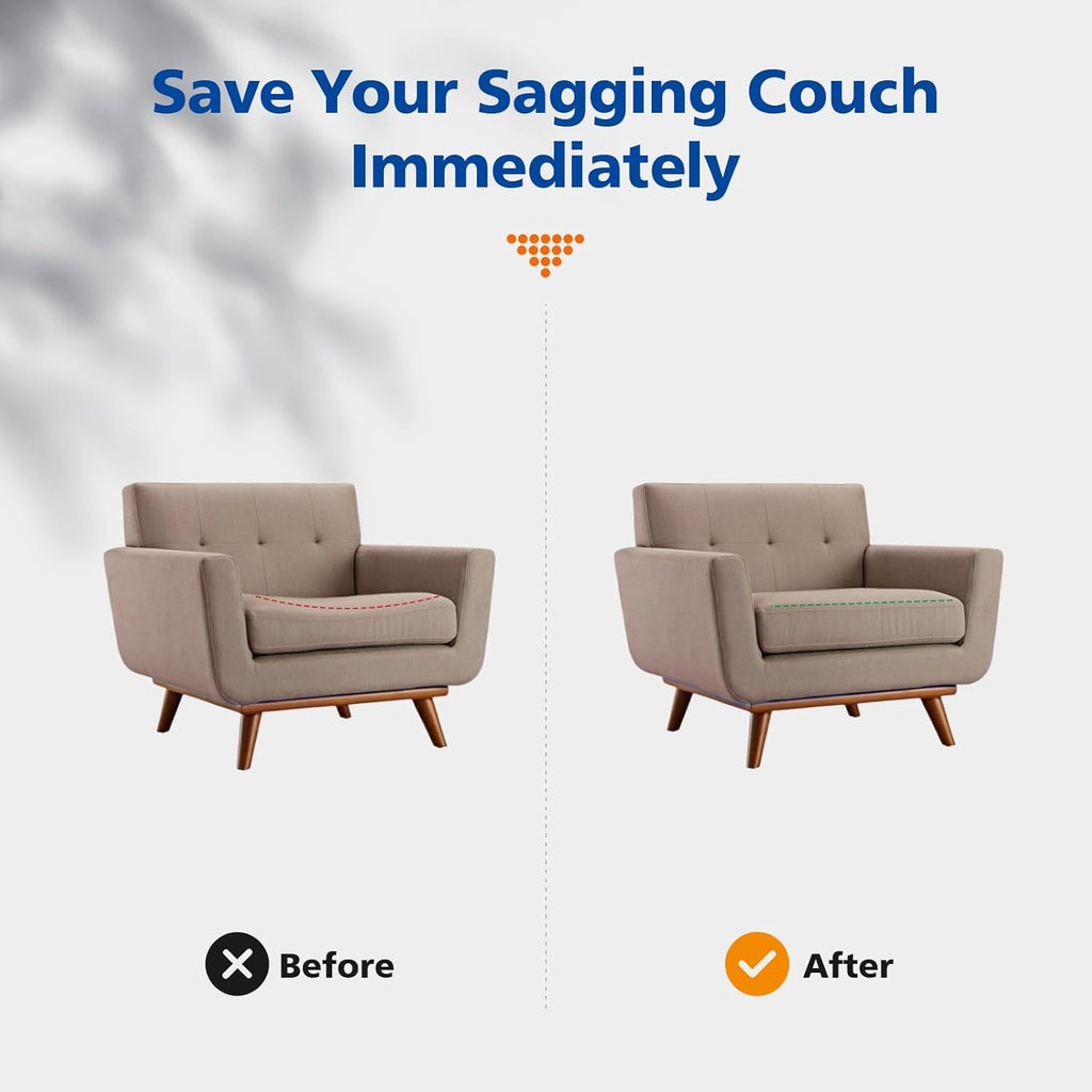 Couch Cushions Support for Sagging Seat -20"X 20"Curved Foam Sofa Cushion Support Board,Grey Couch Supporterfor Under The Cushions,Set of 3