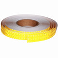 Yellow Reflective Tape 1 inch Wide, Outdoor Waterproof High Visibility Warning Industrial Marking Tape, Safety Stickers (168 feet)