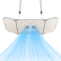 VIVOSUN AeroLight Wing AW200SE, LED Grow Light 200W with Integrated Circulation Fan, Compatible with App, Used with Growhub Controller E42A/E25 to Achieve More Functions for 2x4/3x3 Grow Tent