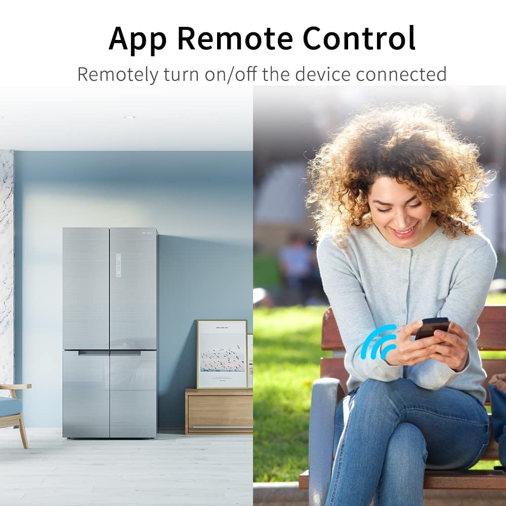 eMylo Single-Phase Smart Energy Meter 63A 80-400V - Circuit Breaker & Leakage Protection, 2.4G WiFi Electricity Monitor with Tuya APP Remote Control for Home, Apartment, Factory
