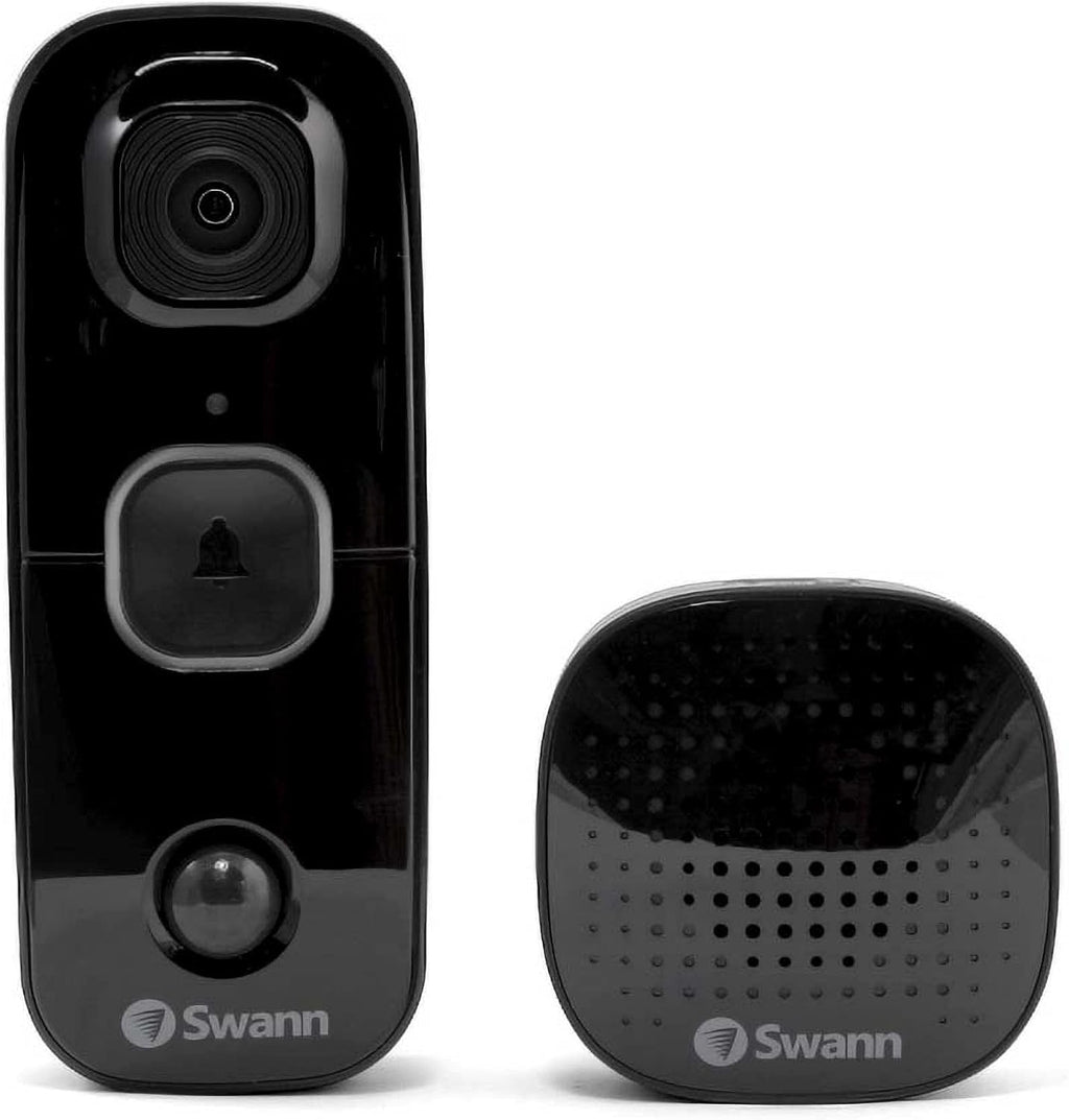 Swann Buddy Video Doorbell, 2 Piece Set