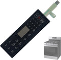DG34-00025C Range Membrane Switch Touchpad Overlay-Compatible with Samsung Stove/Oven NX58R4311SS/NX58R4311SG,Replaces 4963022/AP6885265/PS12721647