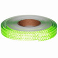 Green Reflective Tape Outdoor Waterproof 1 inch Wide, High Visibility Warning Industrial Marking Tape, Safety Stickers (168 feet)